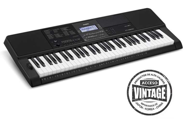 CASIO CT-X800, LECTORA USB, nivel AVANZADO